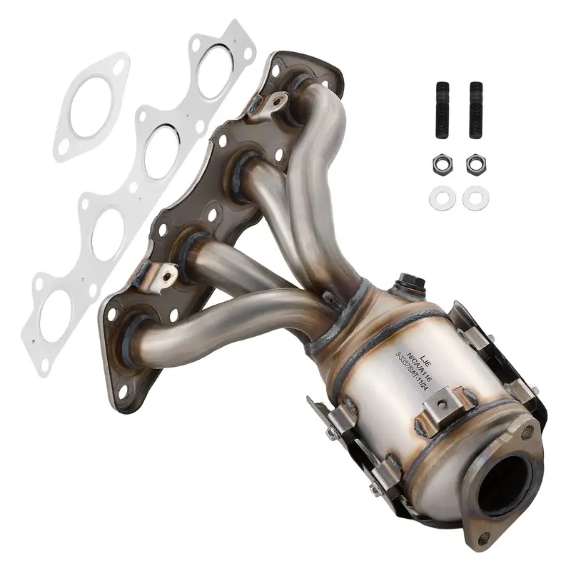 Catalytic Converter Kit For 2012-2017 Hyundai Accent/Veloster Kia Rio/Soul L4 1.6L-Direct Fit,E.P.A. Compliant 2