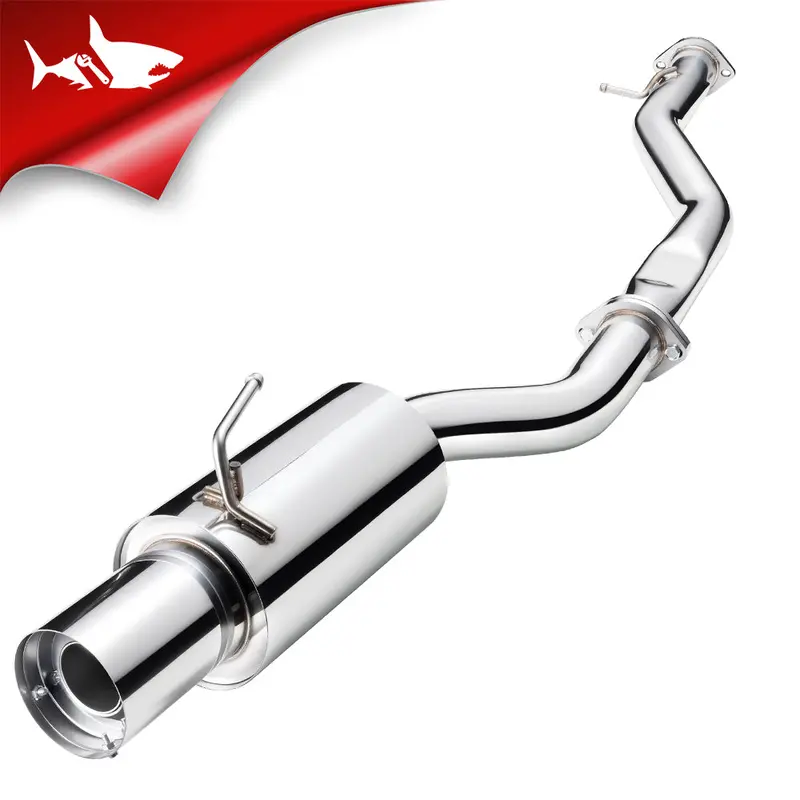 Catback Exhaust For 2003-2008 Nissan 350Z & Infiniti G35 With 4.5'' Single Tip & 3'' Pipe 1