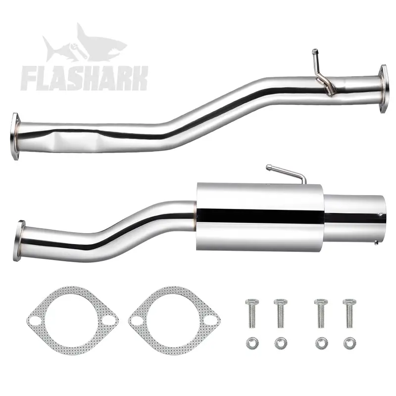 Catback Exhaust For 2003-2008 Nissan 350Z & Infiniti G35 With 4.5'' Single Tip & 3'' Pipe 2