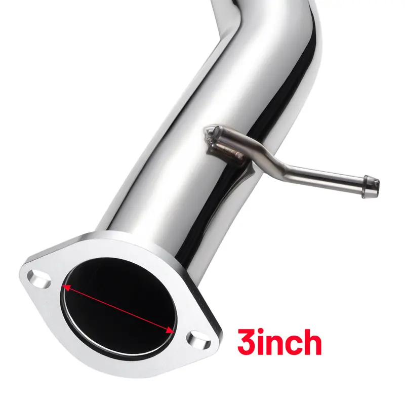 Catback Exhaust For 2003-2008 Nissan 350Z & Infiniti G35 With 4.5'' Single Tip & 3'' Pipe 5