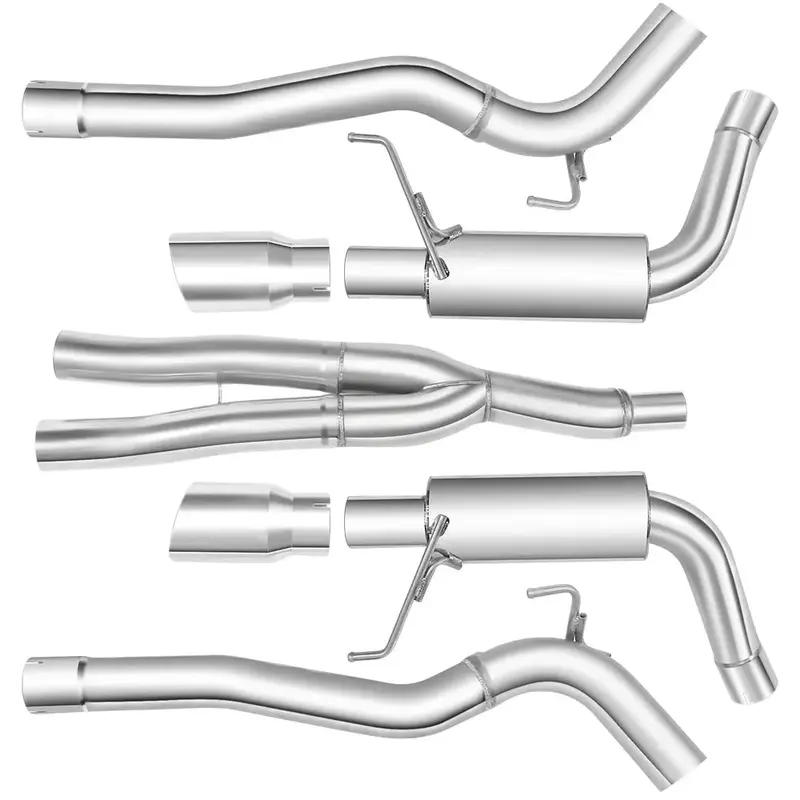 Catback Exhaust System For 2015-2023 Ford Mustang 2.3L Ecoboost W/ N1 Muffler Tip 2
