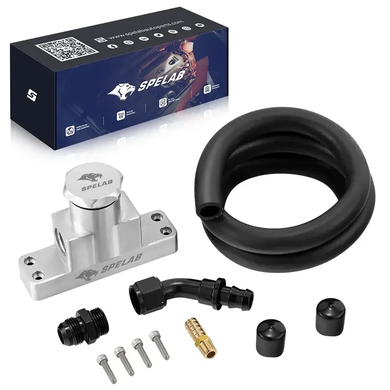 Ccv Pcv Reroute Delete Kit For 2008-2010 6.4L Powerstroke Diesel Ford F250 F350 F450 F550 | Spelab 1