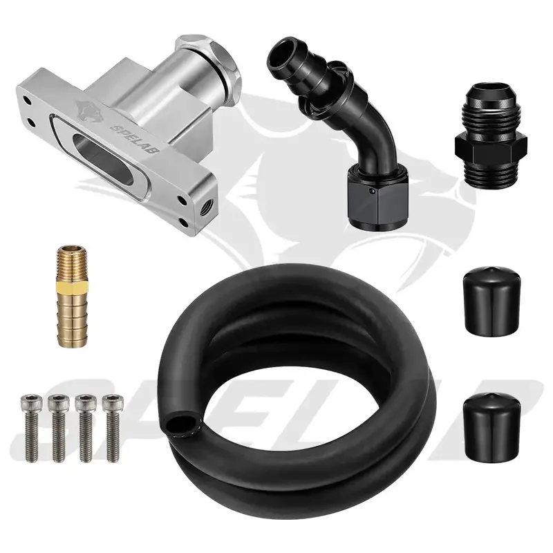 Ccv Pcv Reroute Delete Kit For 2008-2010 6.4L Powerstroke Diesel Ford F250 F350 F450 F550 | Spelab 2