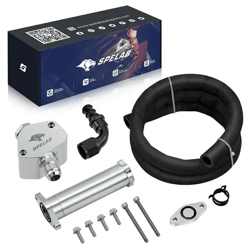 Ccv Reroute/Delete Kit For 2017-2024 L5p 6.6L Duramax | Spelab 1