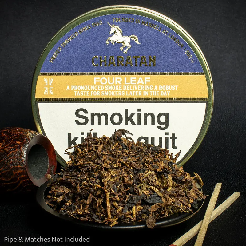 Charatan Four Leaf Pipe Tobacco - 50G Tin 1
