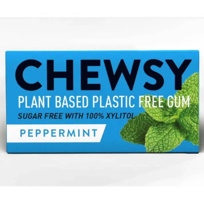 Chewsy Plastic Free Chewing Gum - Peppermint 1