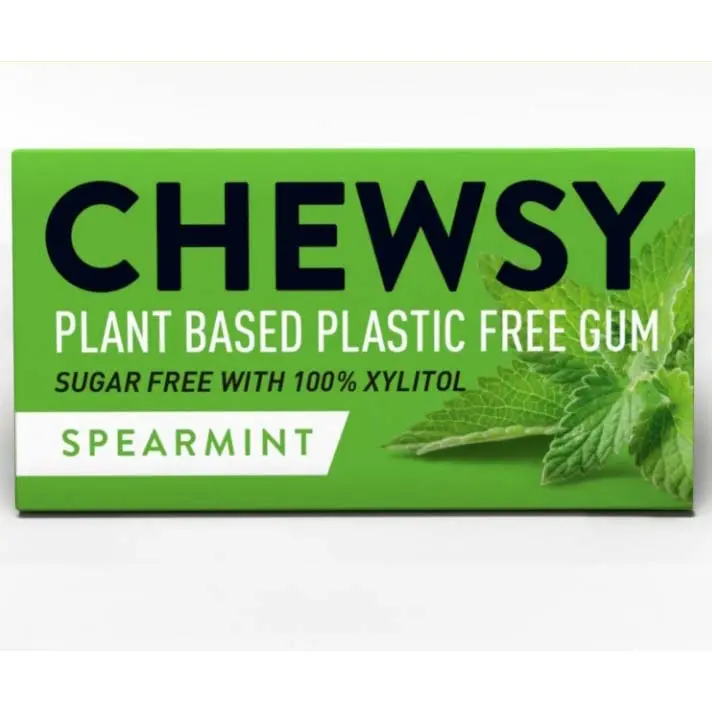 Chewsy Plastic Free Chewing Gum - Spearmint 1