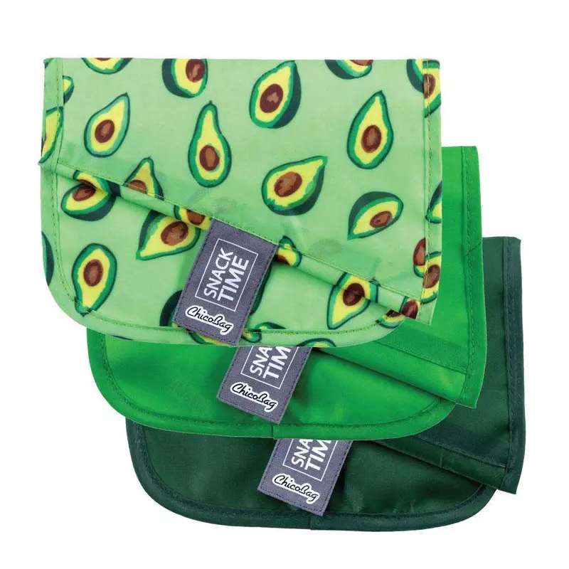 Chico Bag Snack Time 3 Pack - Avocado 1