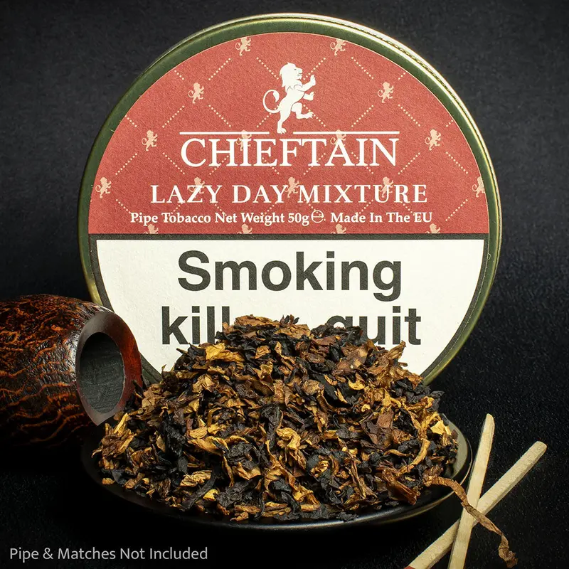 Chieftain Lazy Day Mixture Pipe Tobacco - 50G Tin 1