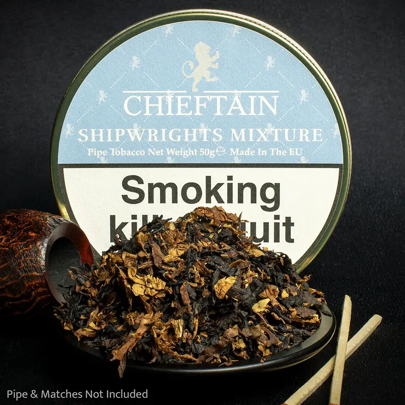 Chieftain Shipwrights Mixture Pipe Tobacco - 50G Tin 1