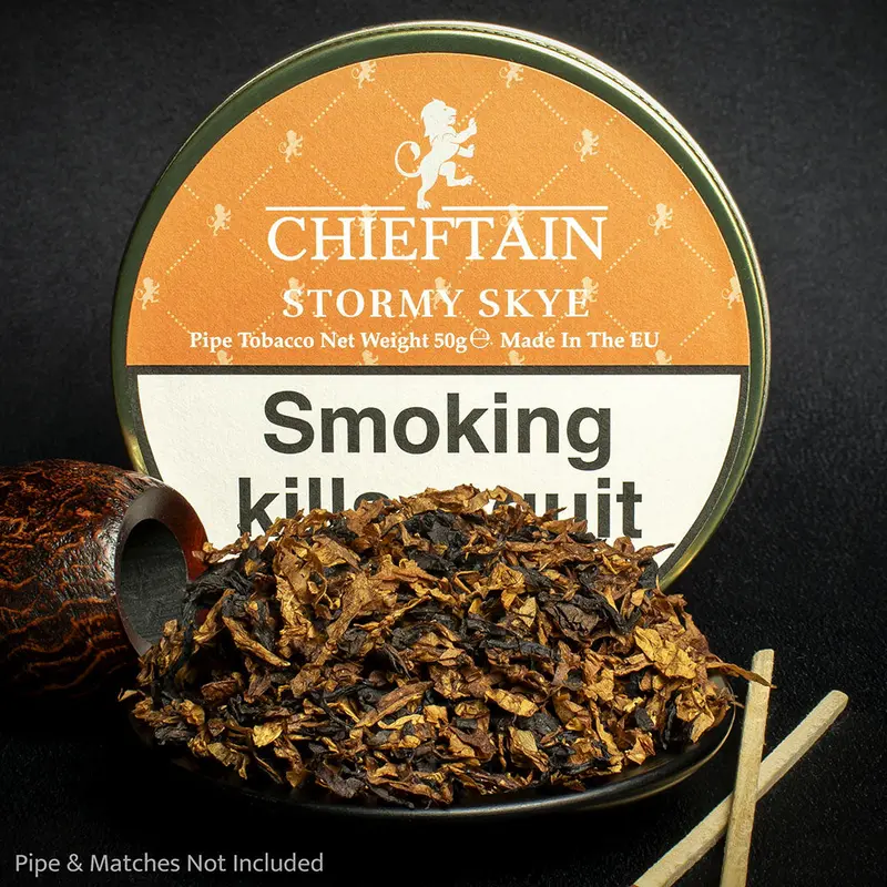 Chieftain Stormy Skye Pipe Tobacco - 50G Tin 1