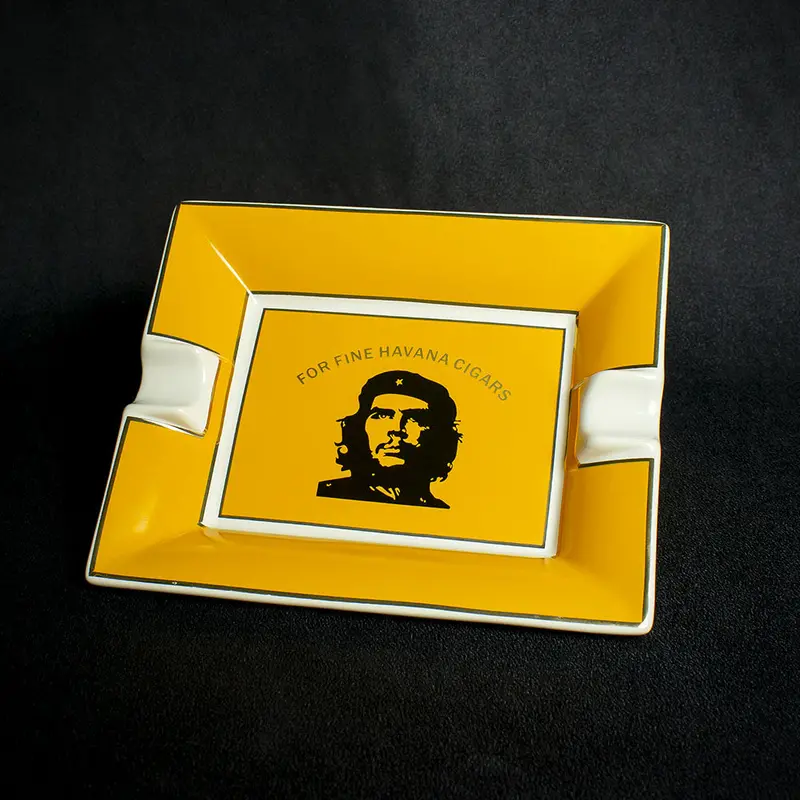 Cigar Ashtray 2 Rests - Che Guevara Portrait 1