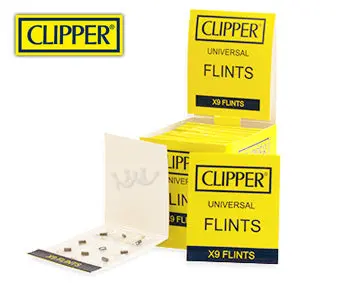 Clipper Universal Lighter Flints - 9 Pack 1