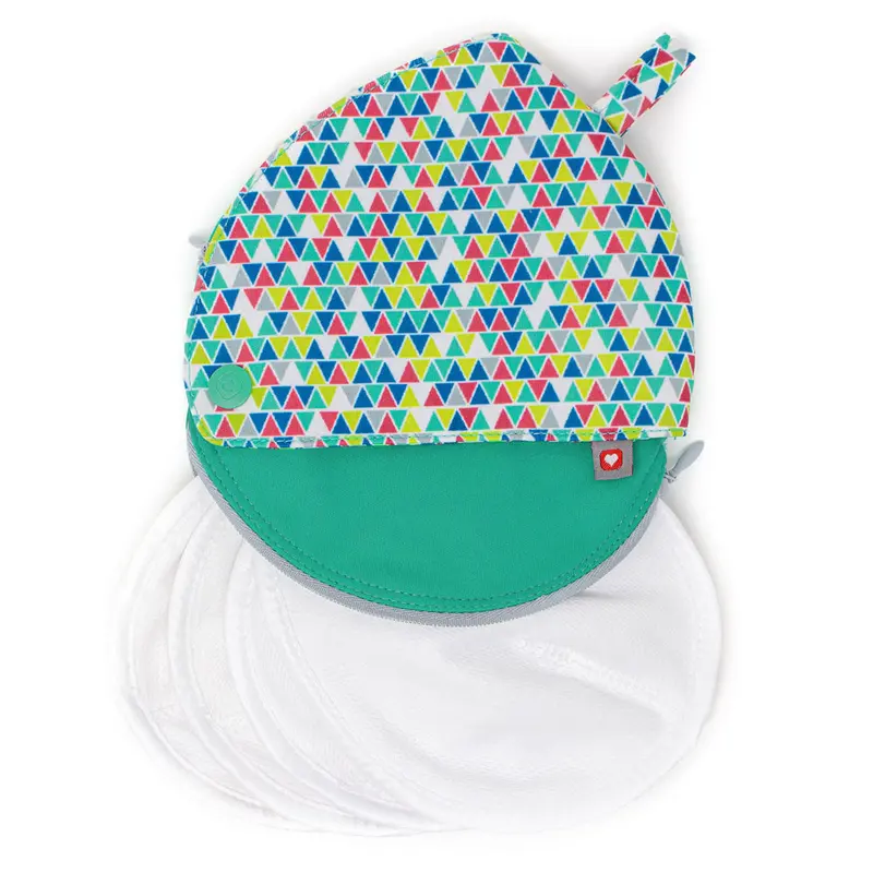 Close Printed Breast Pad 4 Pack - Brights 1