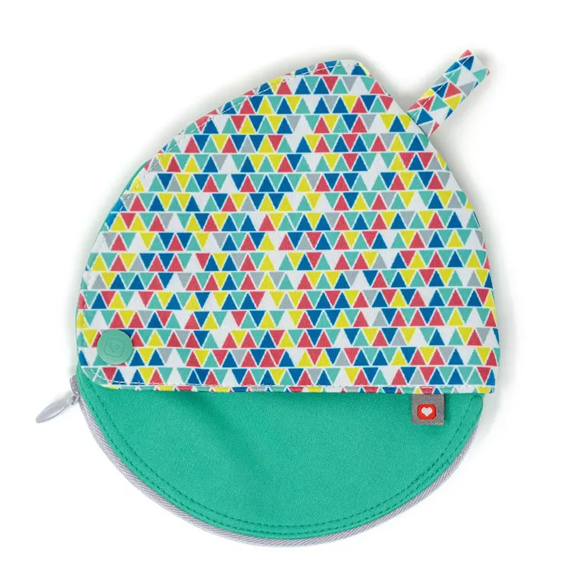 Close Printed Breast Pad Pouch - Brights 1