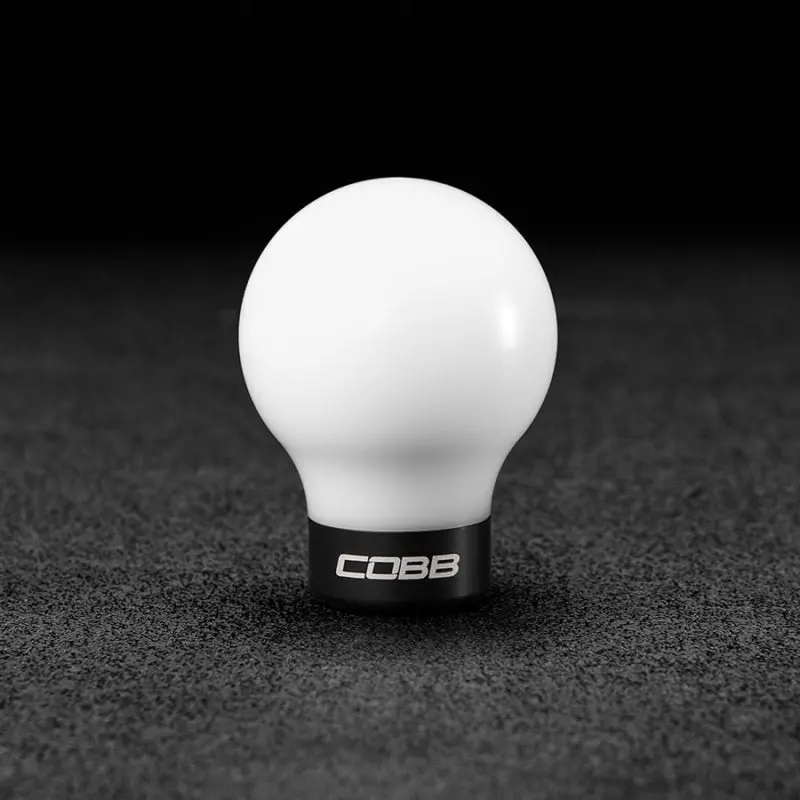 Cobb 08-15 Evo X Gsr/Mr/Mrt White With Black Base Shift Knob 1