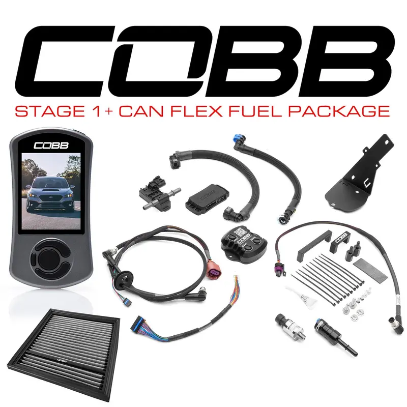 Cobb 22-24 Subaru Wrx Stage 1+ Can Flex Fuel Power Package (Mt Only) 1