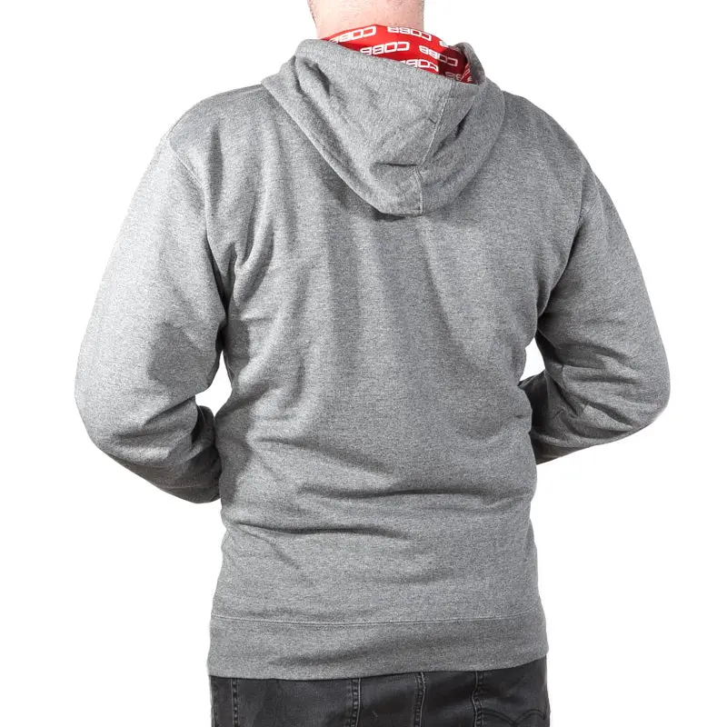 Cobb Grey Zippered Hoodie - Size X-Small 1