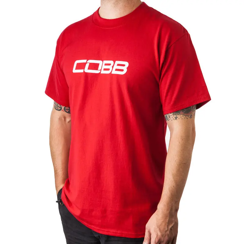Cobb Tuning Logo Mens T-Shirt (Red) - Xx-Large 1
