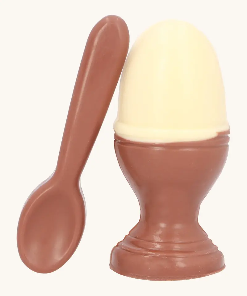 Cocoa Loco Chocolate Egg & Spoon 100G 2