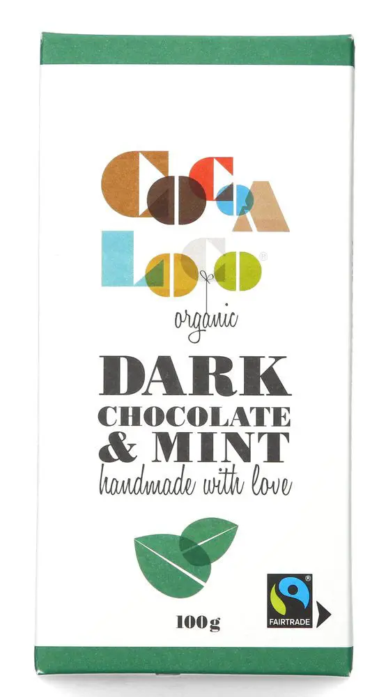 Cocoa Loco Dark Chocolate And Mint Bar 1