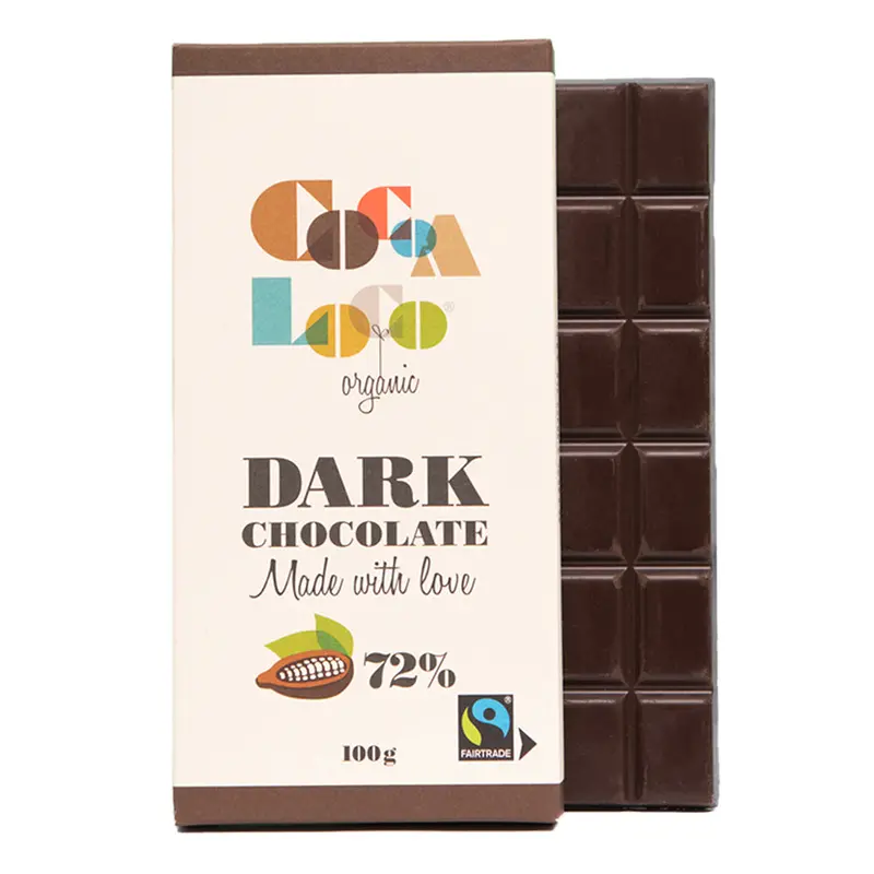 Cocoa Loco Dark Chocolate Bar 100G 1