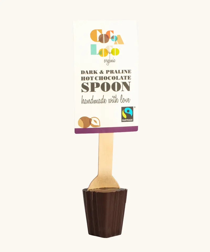 Cocoa Loco Dark Chocolate & Praline Hot Chocolate Spoon 30G 1