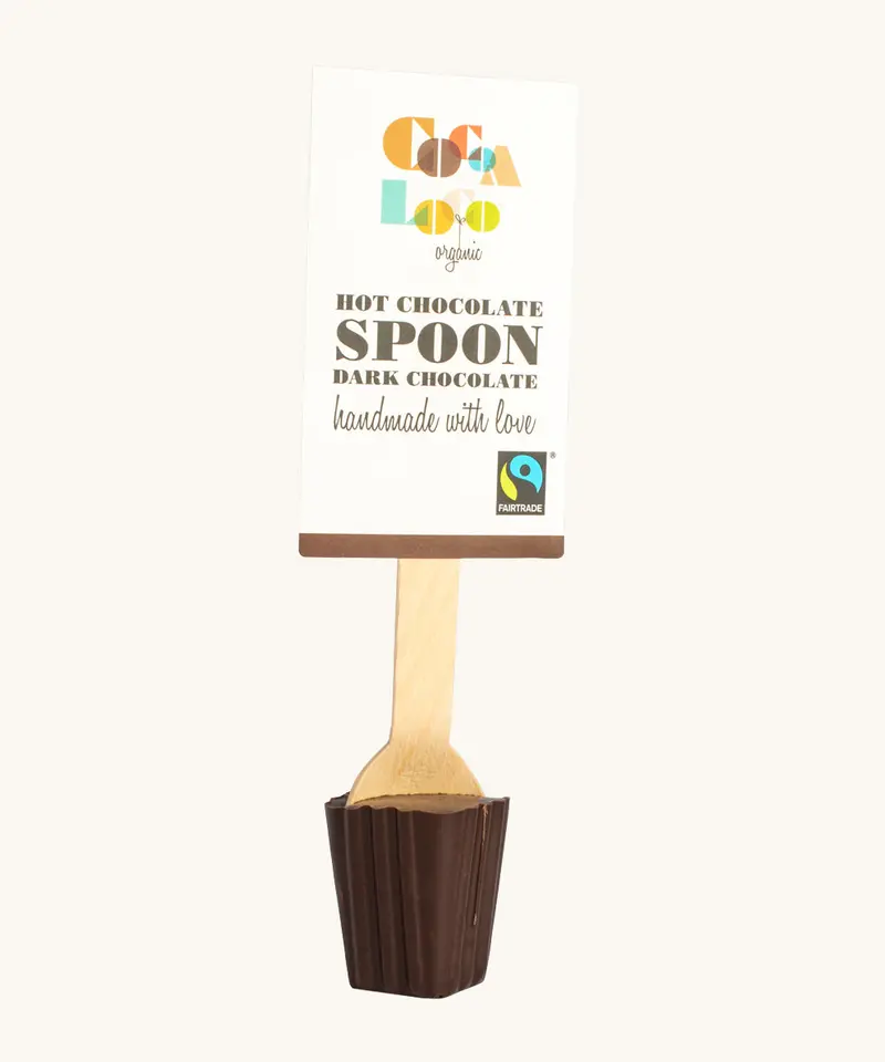 Cocoa Loco Dark Hot Chocolate Spoon 30G 1