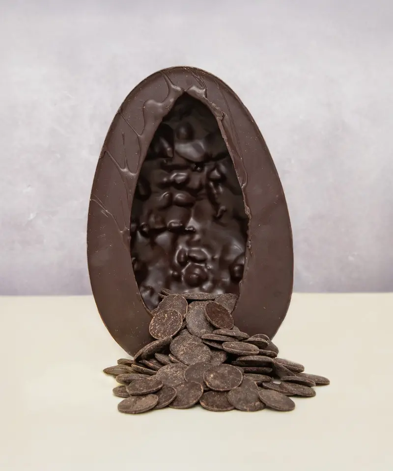 Cocoa Loco Fairtrade Dark Chocolate Easter Egg 1