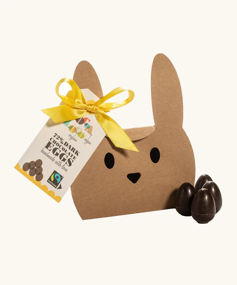 Cocoa Loco Fairtrade Dark Chocolate Mini Eggs 140G 2
