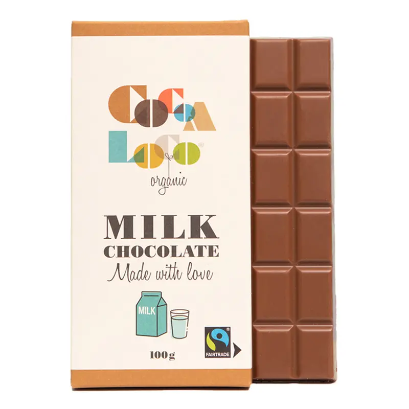 Cocoa Loco Milk Chocolate Bar 100G 1