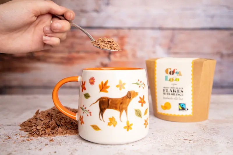 Cocoa Loco Milk Chocolate Drinking Flakes 200G 2