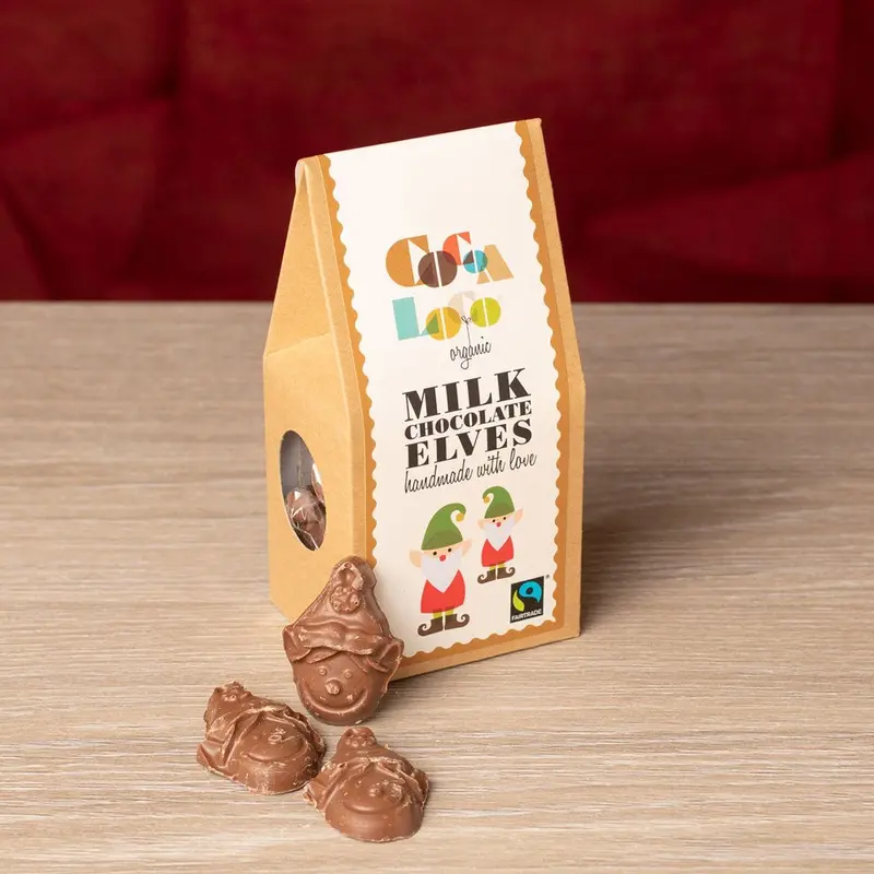 Cocoa Loco Milk Chocolate Elves 100G 2