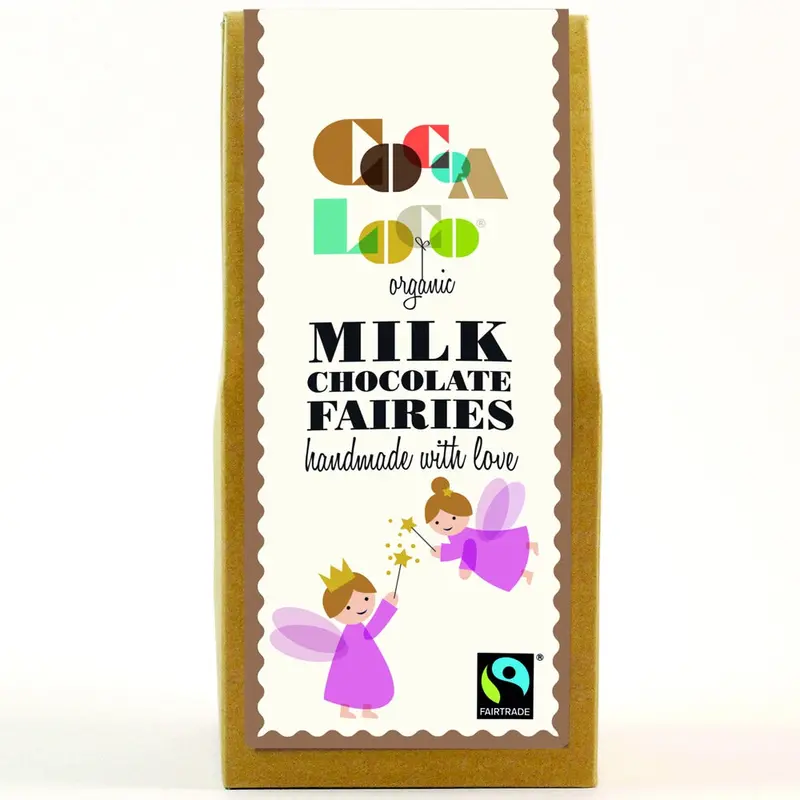 Cocoa Loco Milk Chocolate Fairies 100G 1
