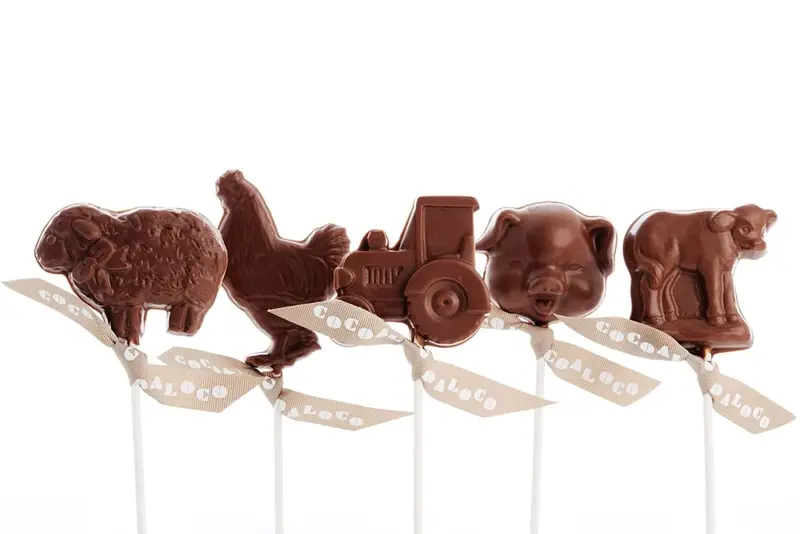 Cocoa Loco Milk Chocolate Farm Lolly 30G 1
