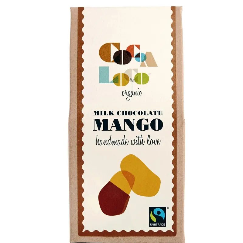 Cocoa Loco Milk Chocolate Mango 110G 1