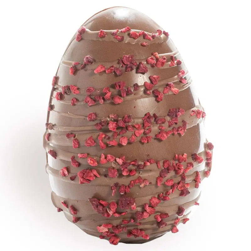 Cocoa Loco Milk Chocolate & Raspberry Easter Egg 1