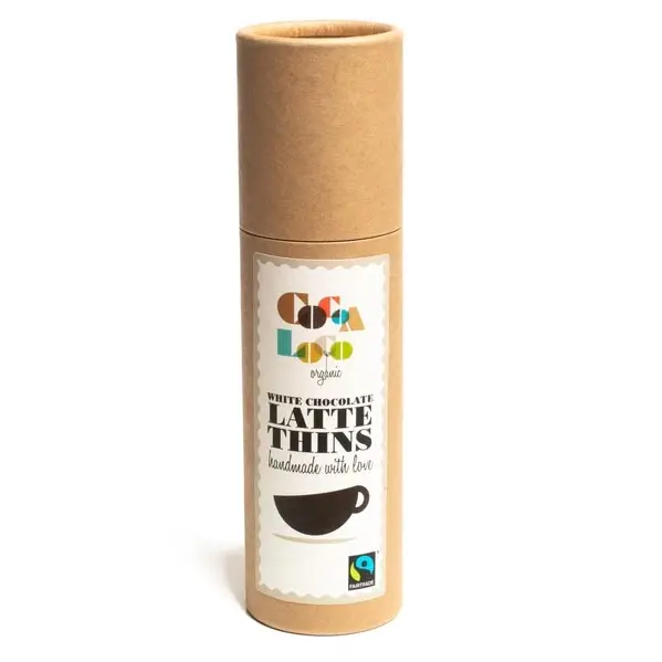 Cocoa Loco White Chocolate & Coffee Thins 170G 1