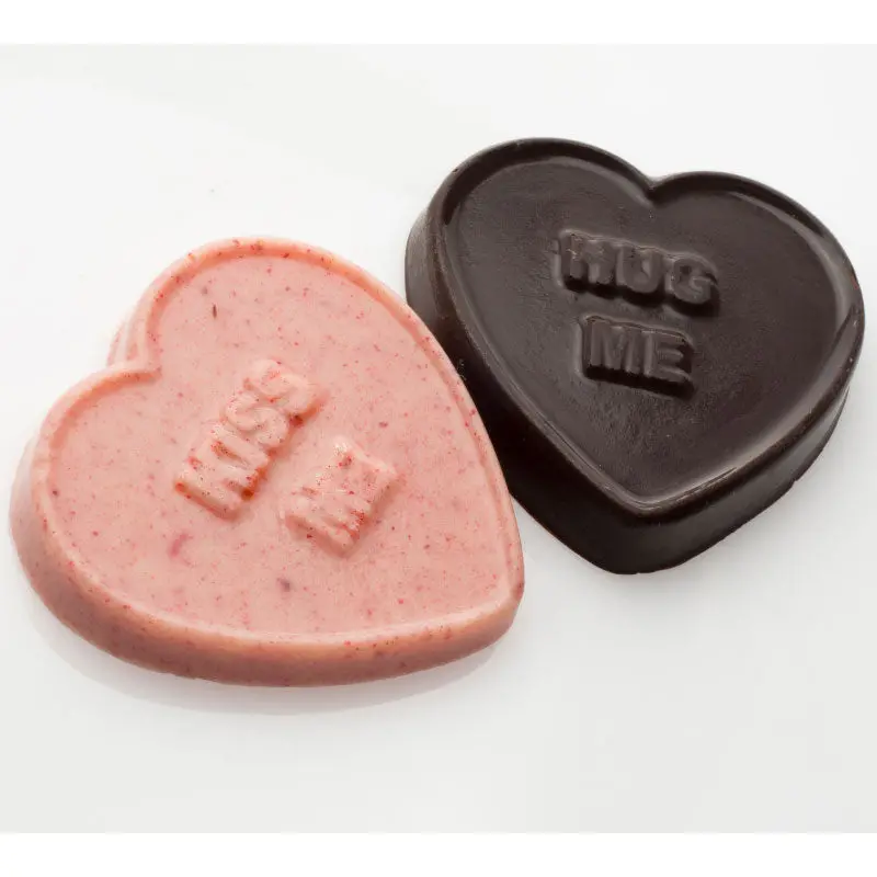 Cocoa Loco White Chocolate & Raspberry Love Hearts 2