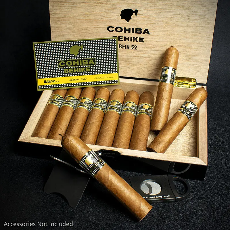 Cohiba Behike 52 Cuban Cigar - Box Of 10 Cigars 1