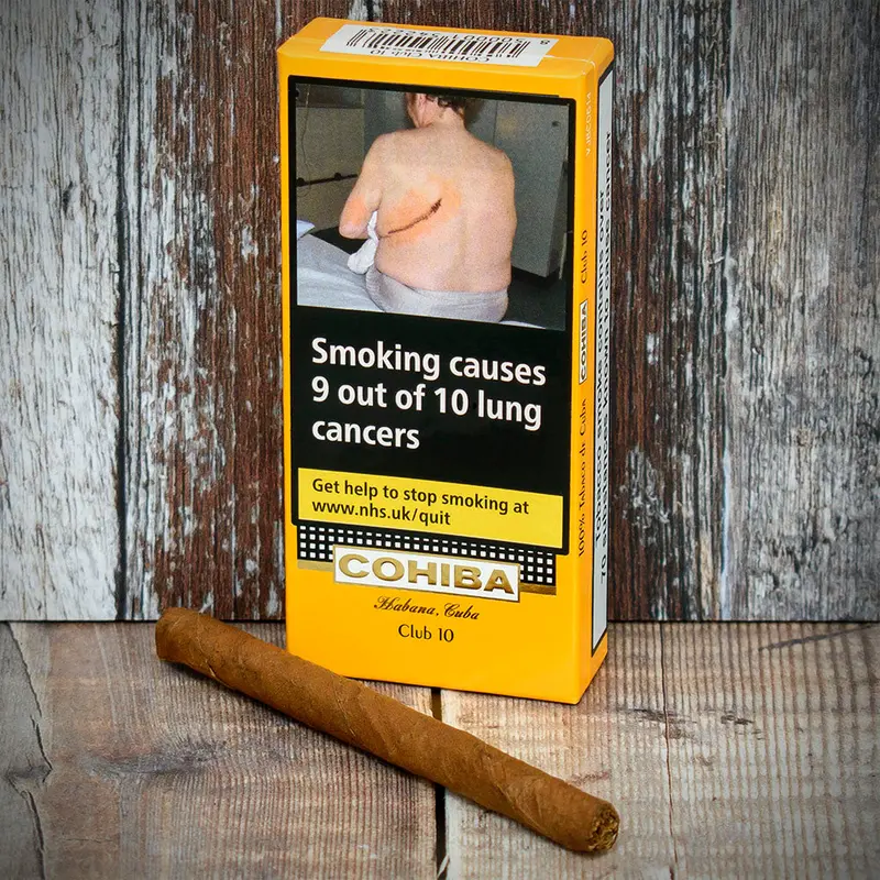 Cohiba Club Cuban Cigars - Pack Of 10 1
