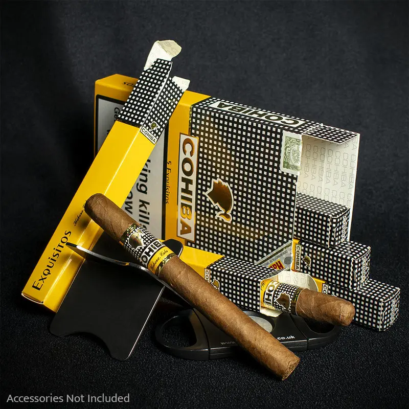 Cohiba Exquisitos Cuban Cigars - Pack Of 5 1