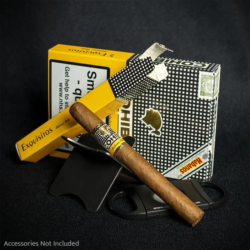 Cohiba Exquisitos Cuban Cigars - Pack Of 5 2