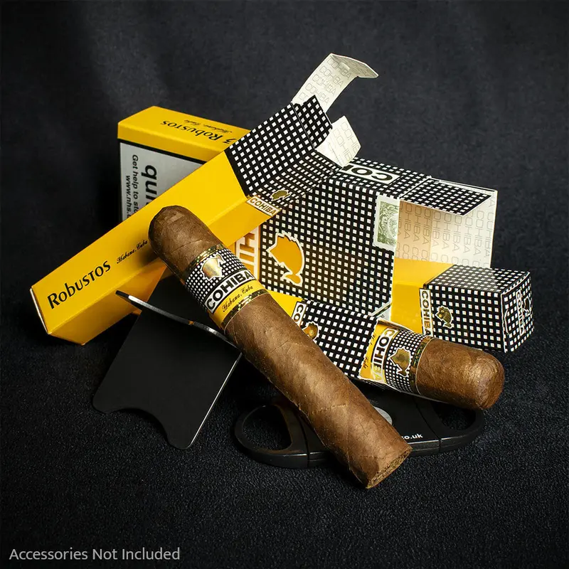 Cohiba Robustos Cuban Cigars - 3 Pack 1