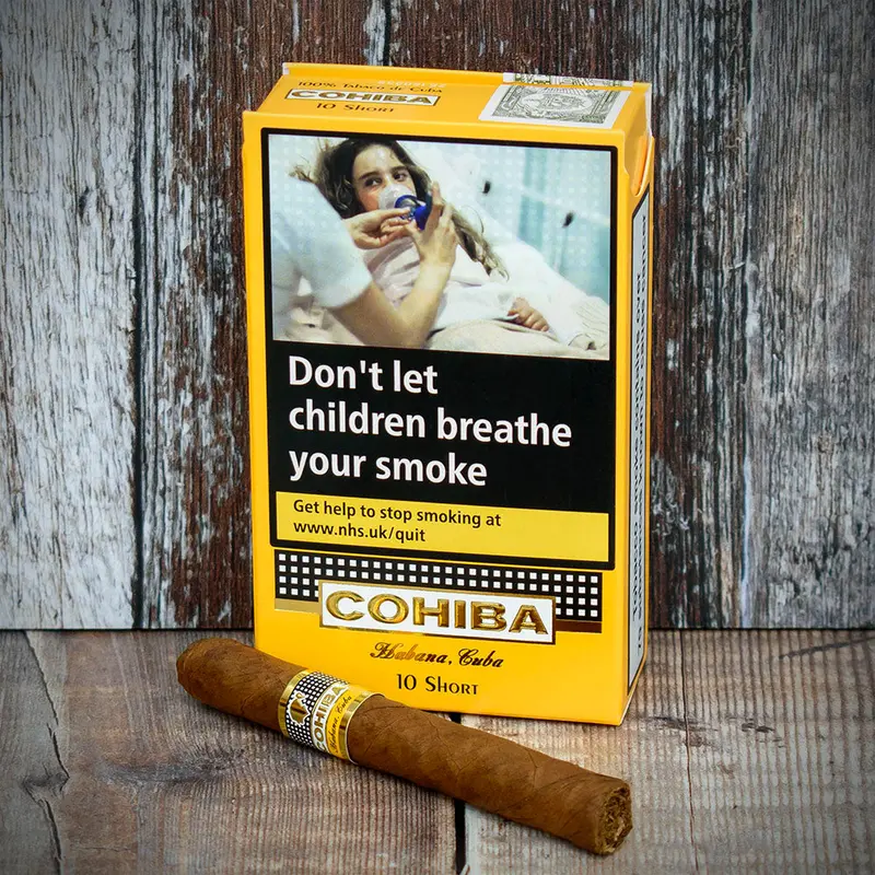 Cohiba Shorts Cuban Cigars - Pack Of 10 1