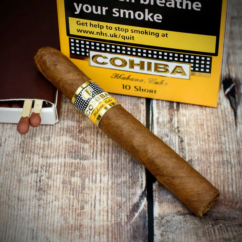 Cohiba Shorts Cuban Cigars - Pack Of 10 2