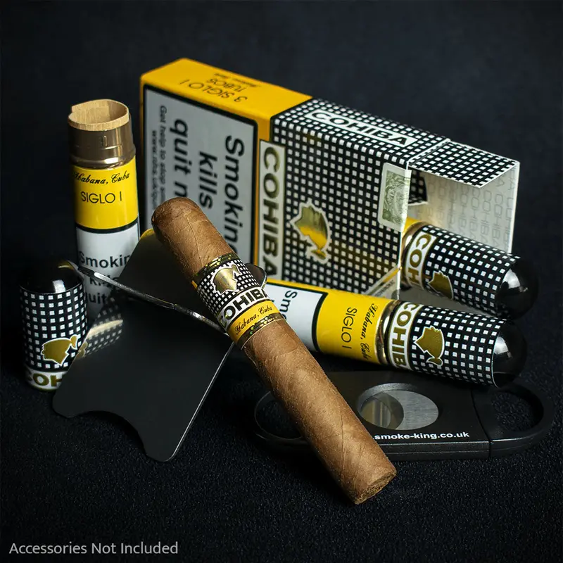 Cohiba Siglo I Tubos Cuban Cigars - 3 Pack 1