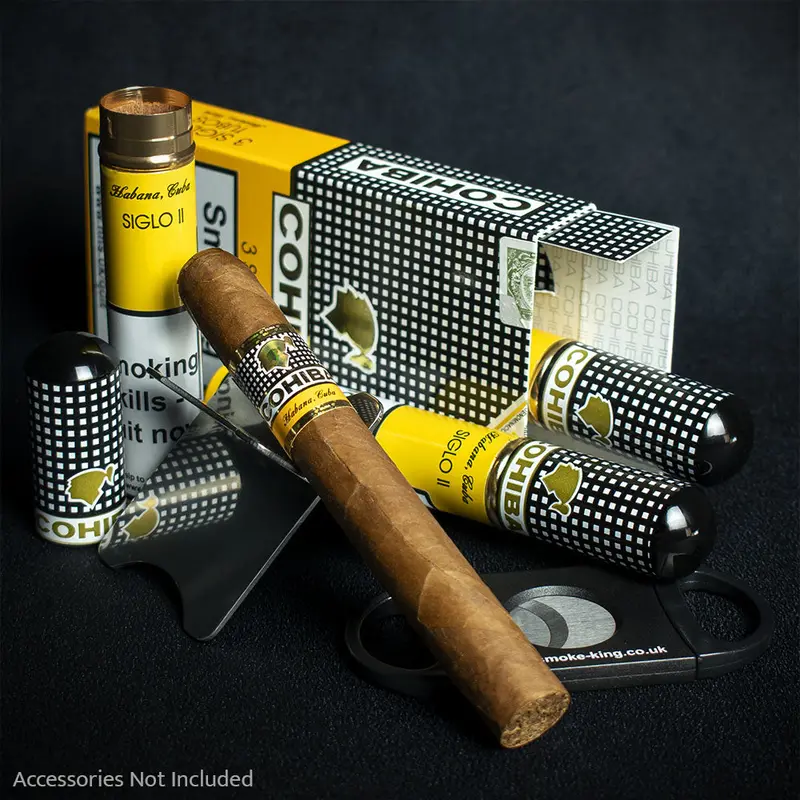 Cohiba Siglo Ii Tubos Cuban Cigars - 3 Pack 1