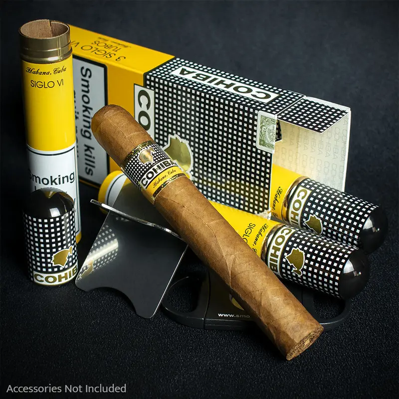 Cohiba Siglo Vi Tubos Cuban Cigars - 3 Pack 1