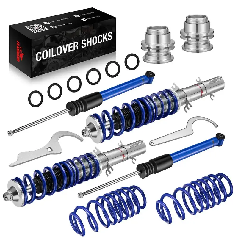 Coilover Suspension Kit 4Pcs For 1997-2006 Vw Golf 4/Bora/Variant - Fwd High Performance Struts 1